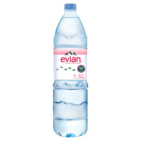 Evian Natural Mineral Water 1.5L