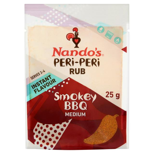 Nandos BBQ Peri Peri Rub Medium 25g