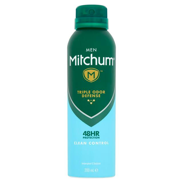 Mitchum 48Hr Protection Clean Control Anti-Perspirant Deodorant 200ml