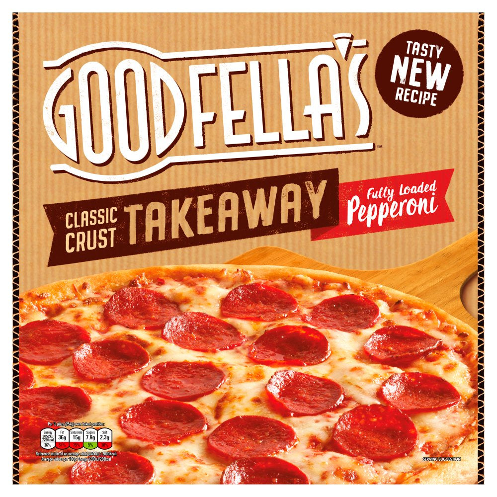 Goodfellas Takeaway Loaded Pepperoni 553g