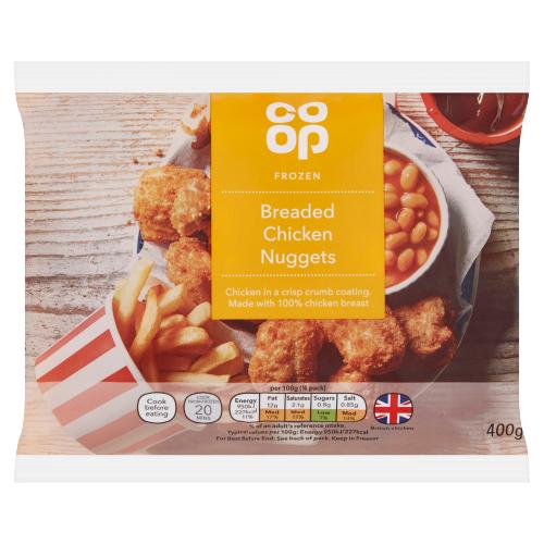 Breaded Chicken Nuggets 400g