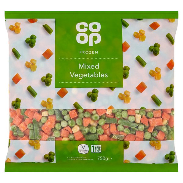 Co op Mixed Vegetables 750g