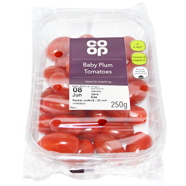 Tomatoes - Baby Plum 250g