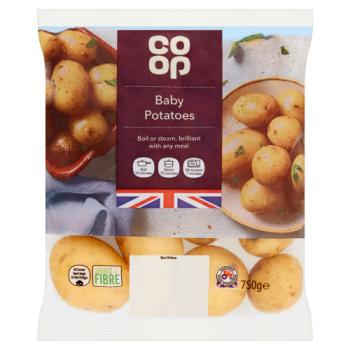 Co op Baby Potatoes 750g