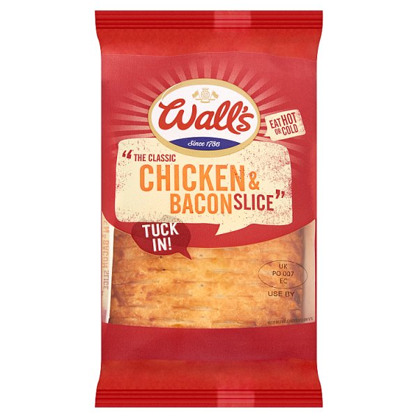 Walls Chicken and Bacon Slice 180g