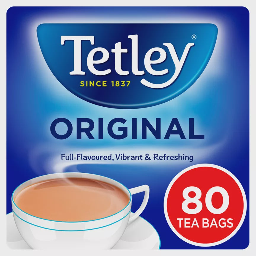 Tetley 80 Original Tea Bags 250g