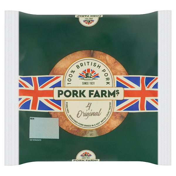 Pork Farms Mini Pork Pie 4pk