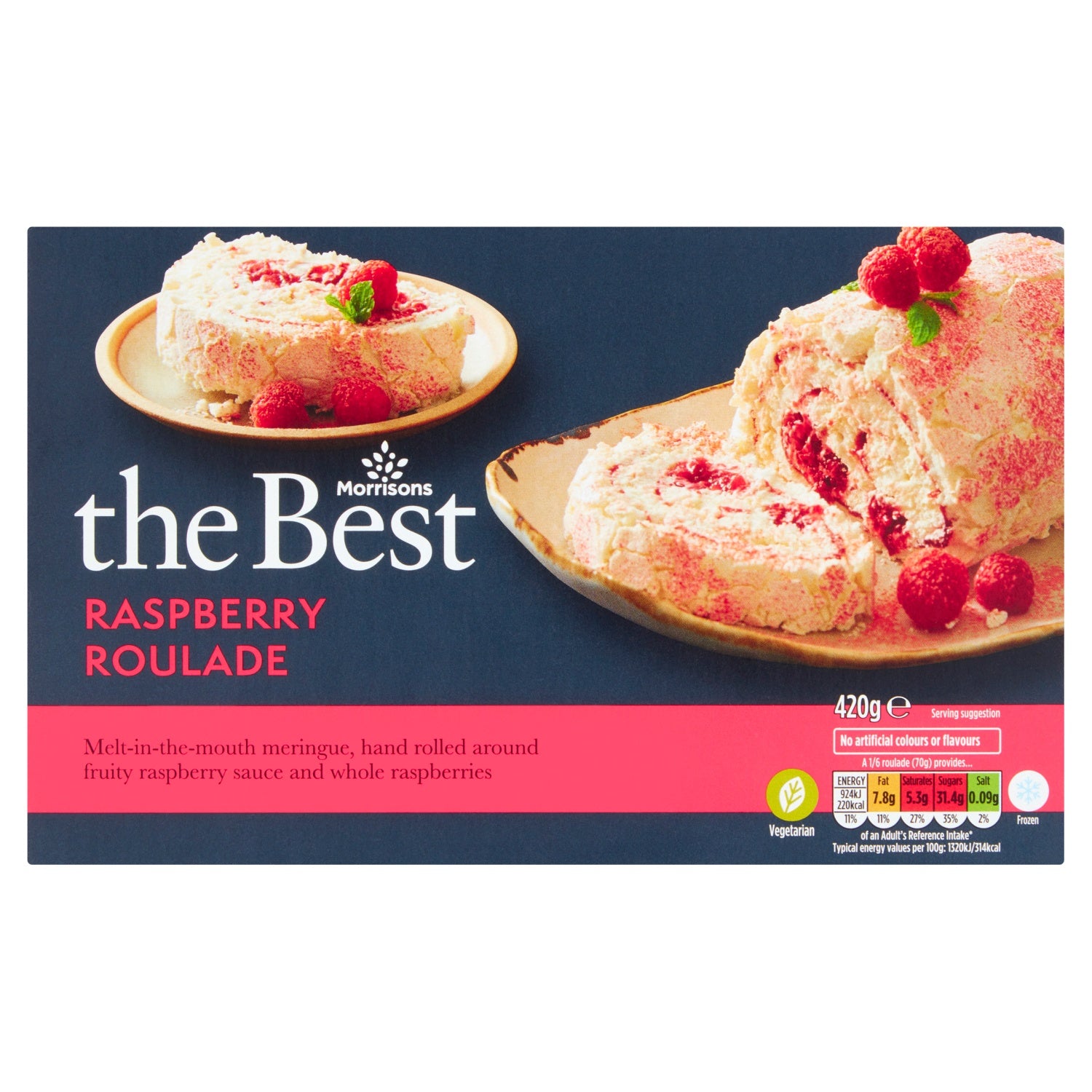 M The Best Raspberry Roulade 420g