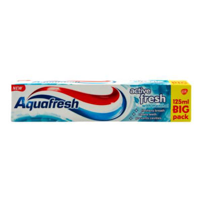 Aquafresh Toothpaste Active Fresh 125ml