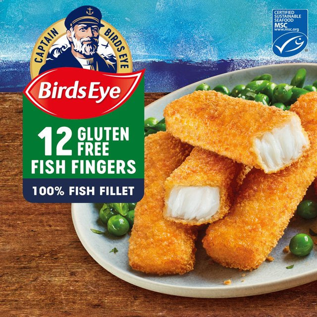 Birds Eye 12 Gluten Free Fish Fingers 360g