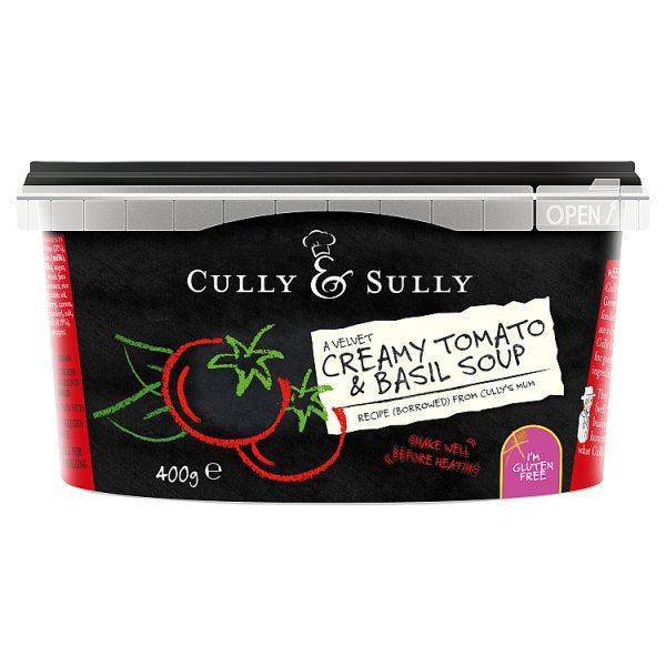 Cully & Sully Creamy Tomato & Basil Soup 400g