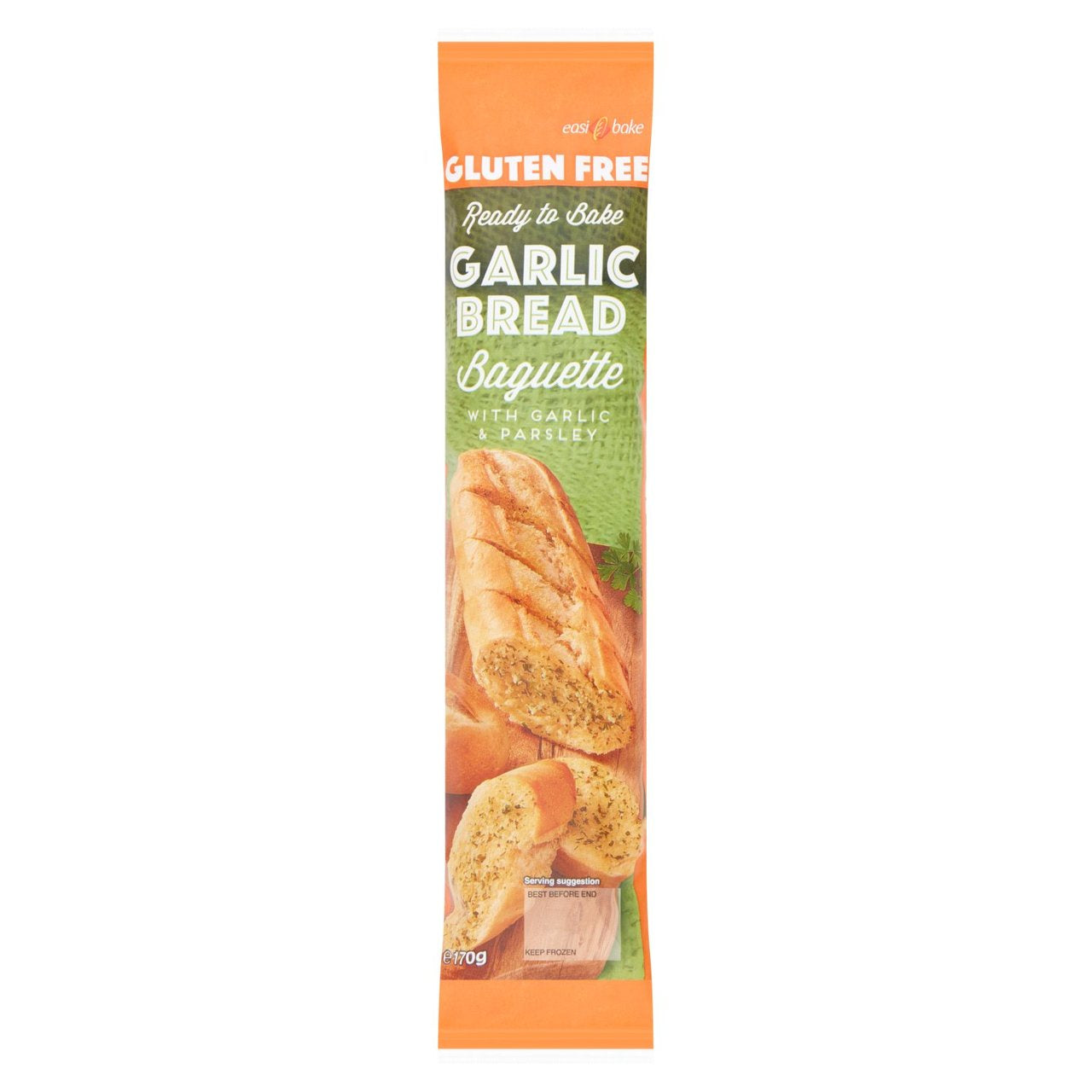 Easibake Gluten Free Garlic Bread Baguette 170g