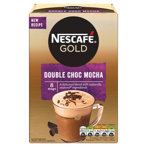 Nescafe Gold Coffee Sachets - Double Choc Mocha 8pk