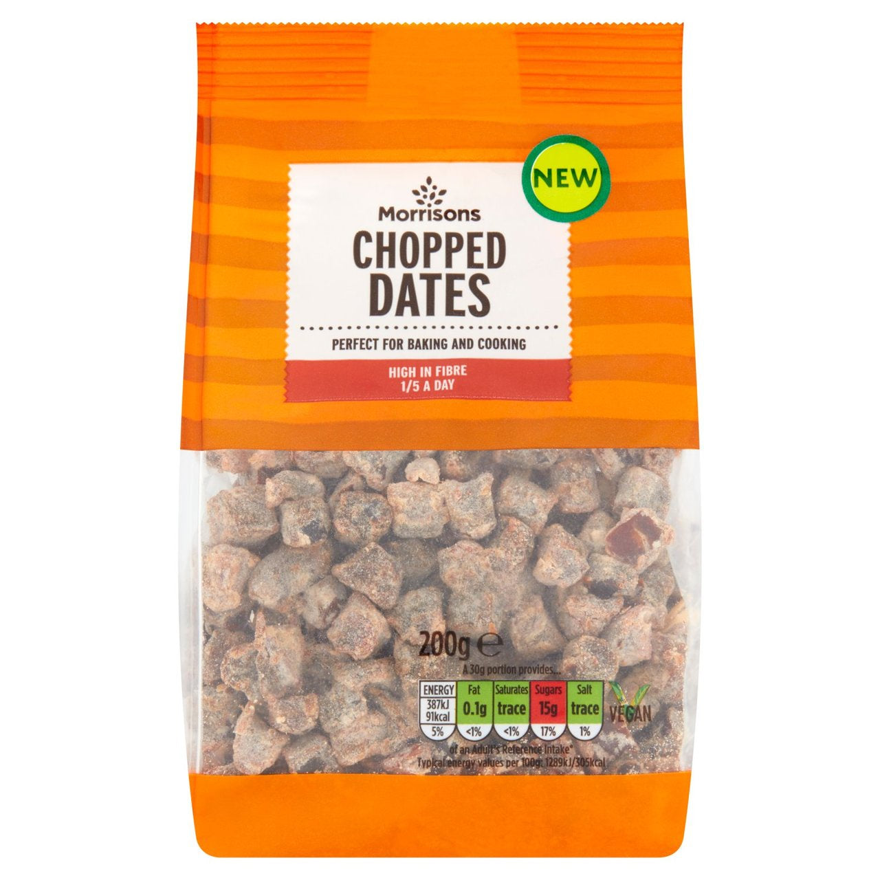 Morrisons Chopped Dates 200g