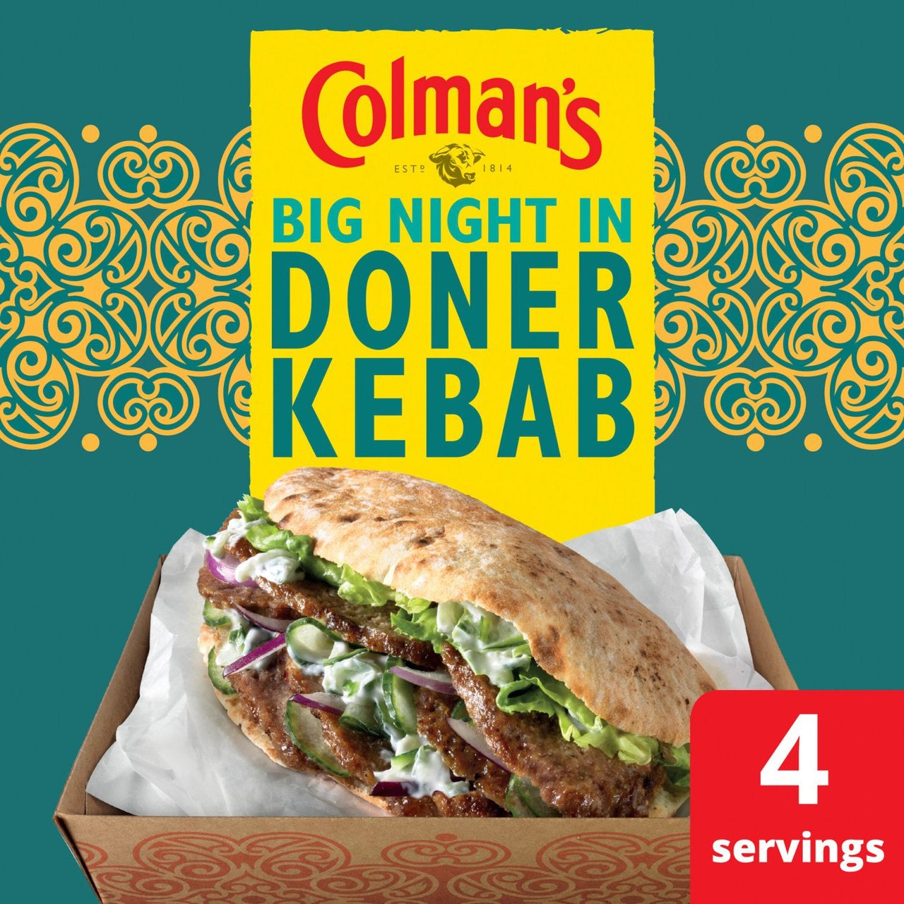 Colmans Doner Kebab Big Night In Fakeaway 38g