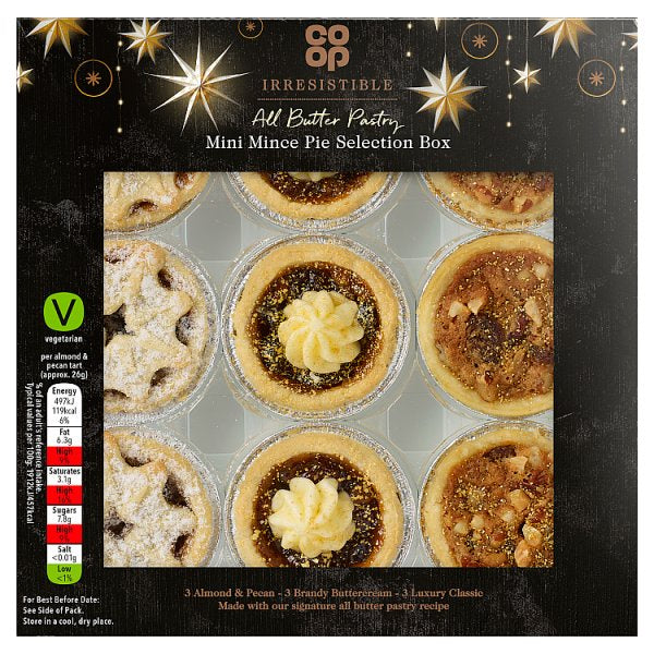 Co op Irresistible Mini Mince Pie Selection 9pk