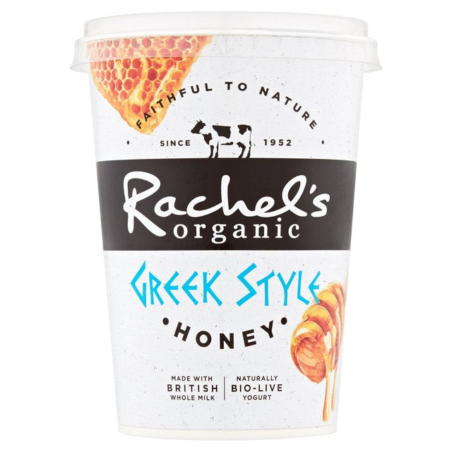 Rachel's Organic Greek Style Honey Yoghurt 450g