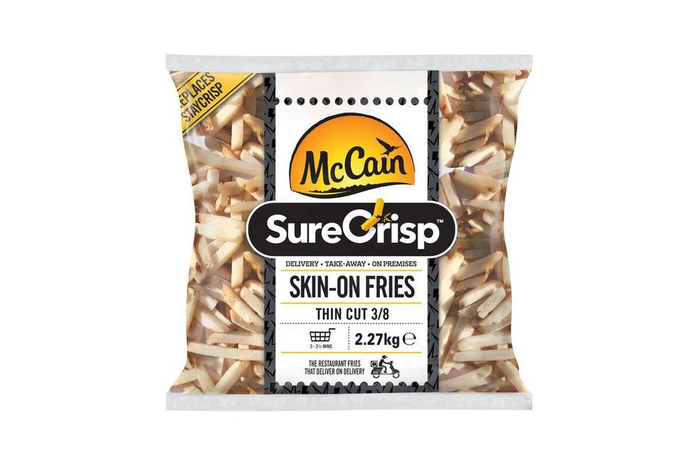 McCain Surecrisp Skin on Thin Fries 2.27kg