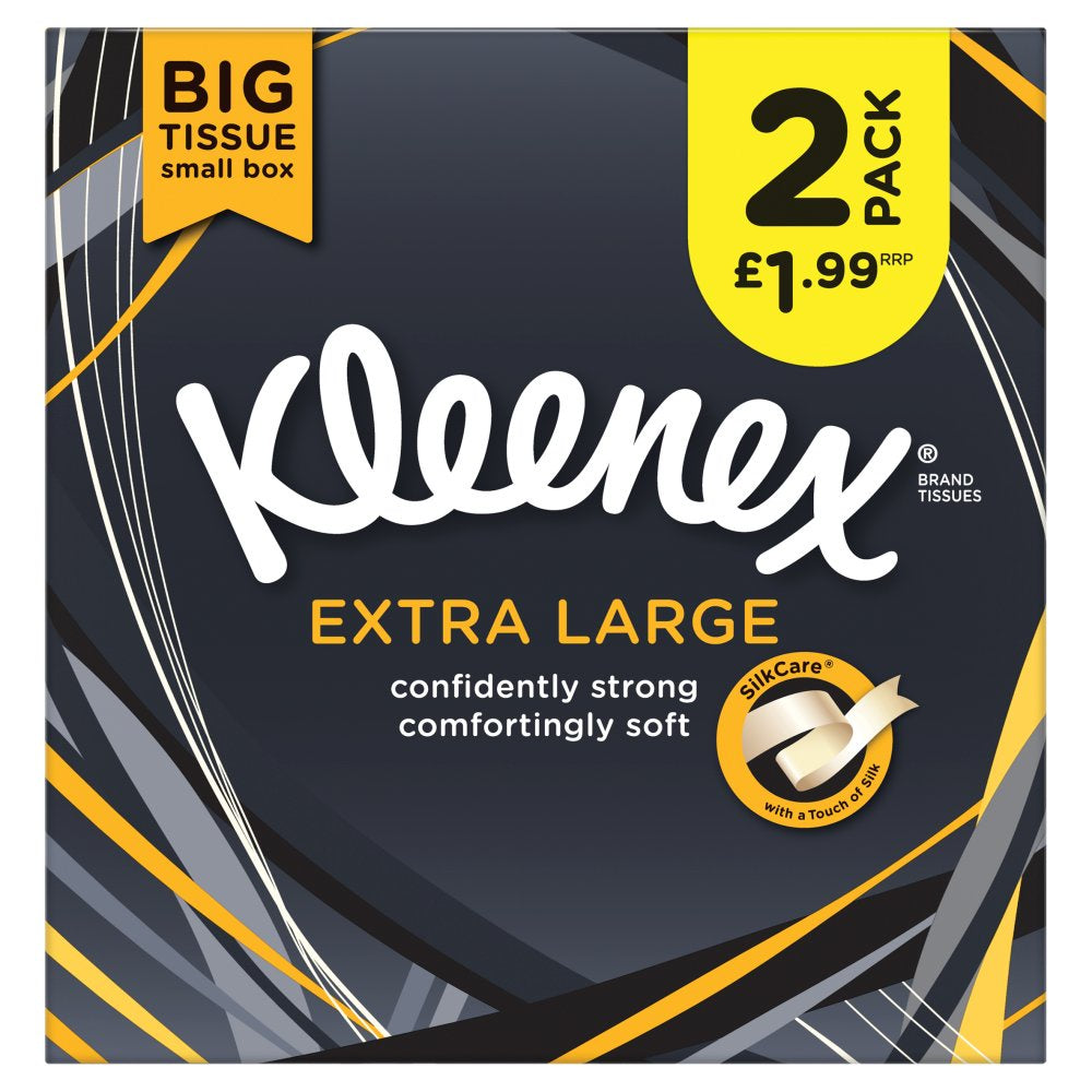 Kleenex 44 Extra Large Tissues 2pk