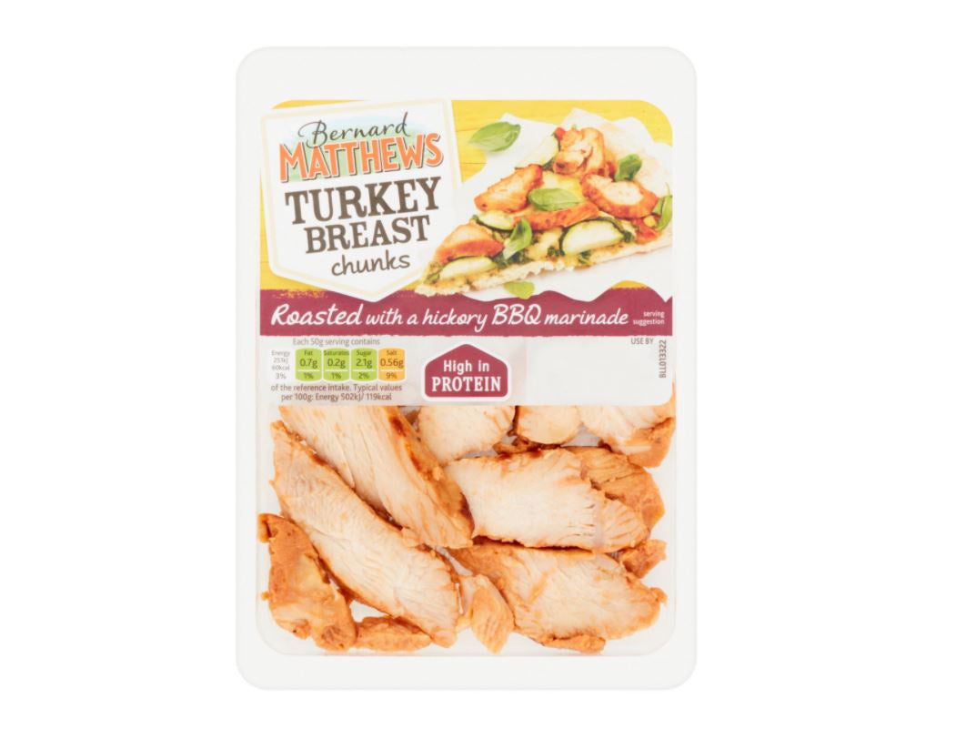 Bernard Matthews BBQ Turkey Chunks 90g