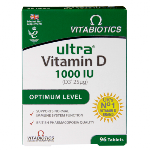 Vitabiotics Ultra Vitamin D3 96pk