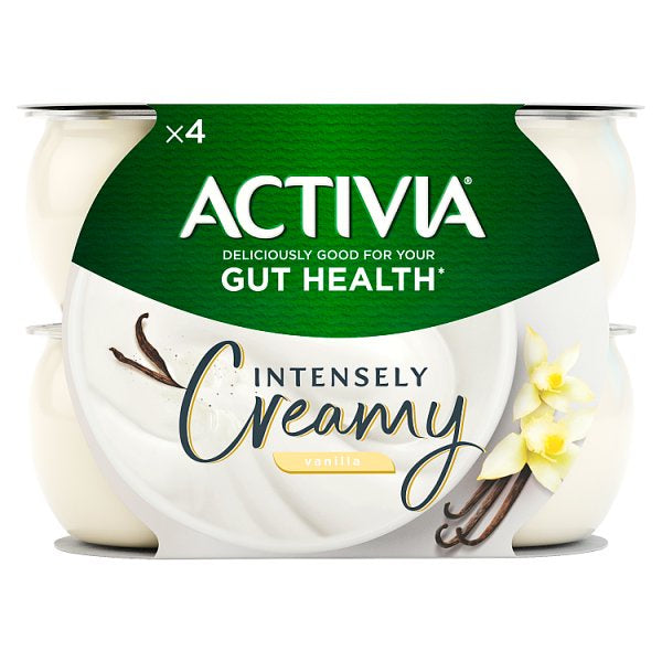 Activia Intensely Creamy Vanilla 4pk