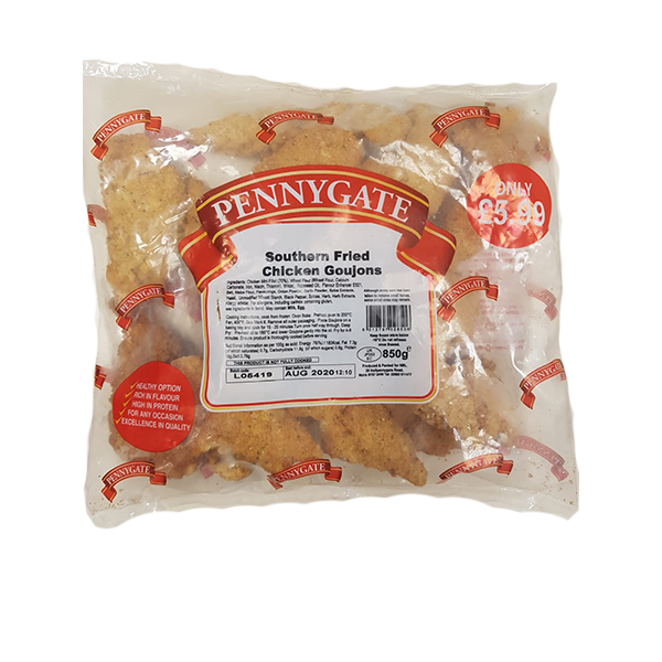 Pennygate Southern Fried Chicken Goujons 850g