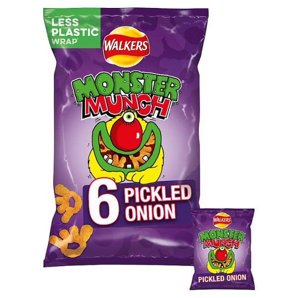 Monster Munch Pickled Onion 6pk