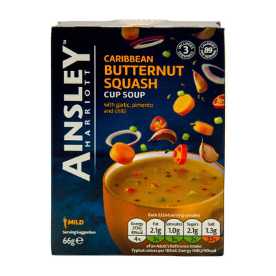 Ainsley Harriott Caribbean Butternut Squash Cup Soup 3pk