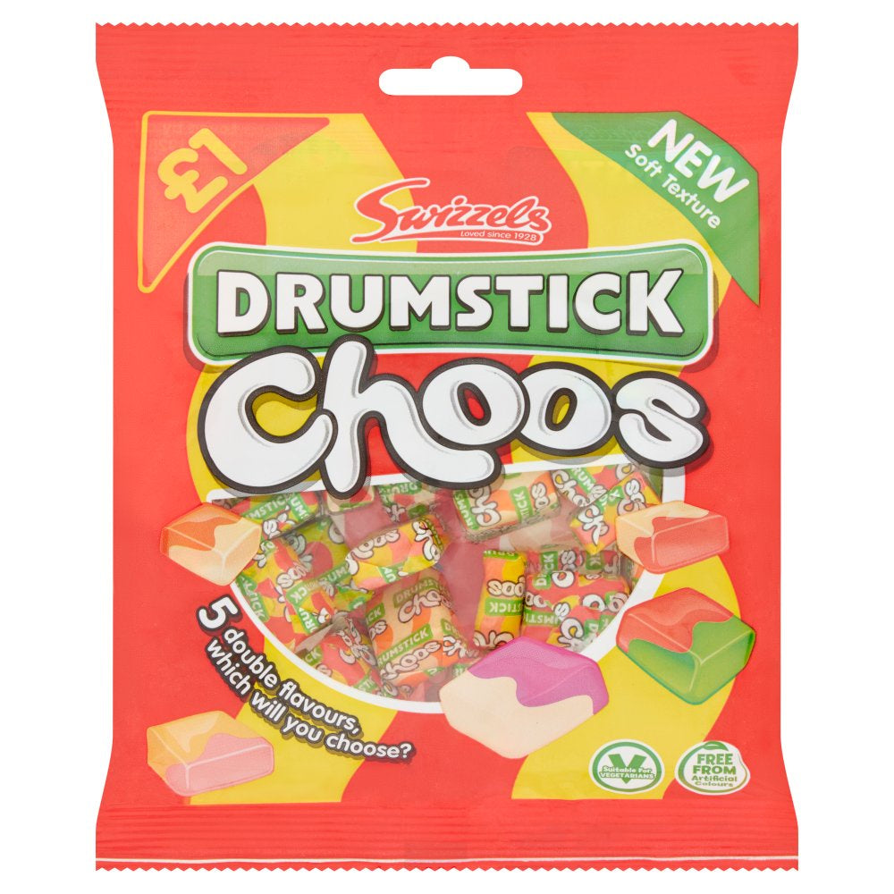 Swizzels Choos Drumstick 135g