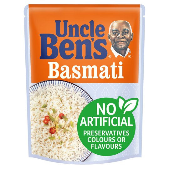 Uncle Bens Microwave Basmati Rice 250g