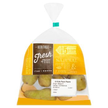 Heritage Kids Pears 6pk