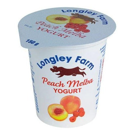 Longley Farm Peach Melba Yoghurt 150g