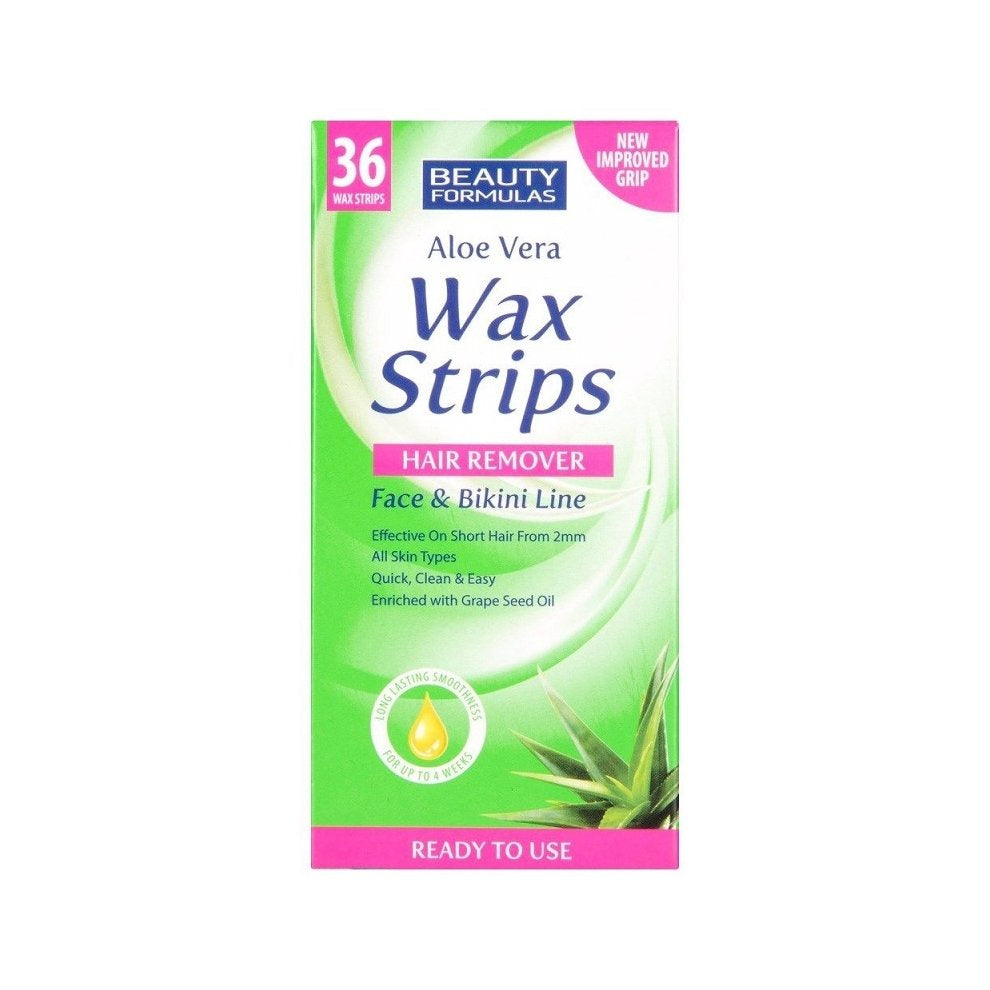 Beauty Formulas Wax Strips - 36pk