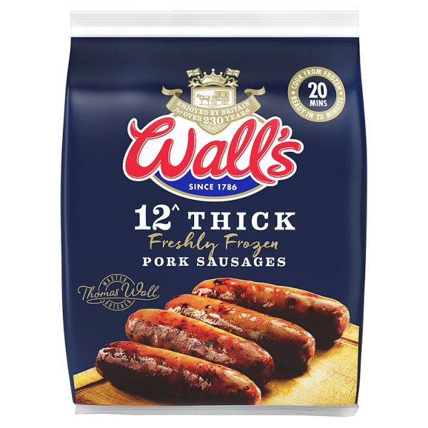 Walls Thick Sausage 500g