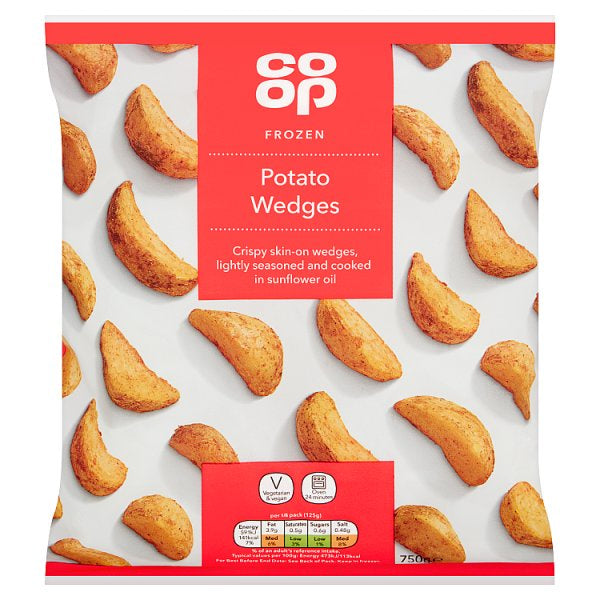 Co op Lightly Spiced Potato Wedges 750g