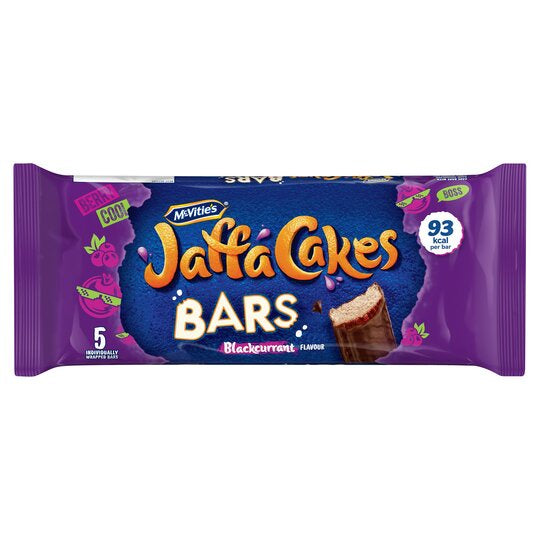 McVities Jaffa Blackcurrant Cake Bars 5pk