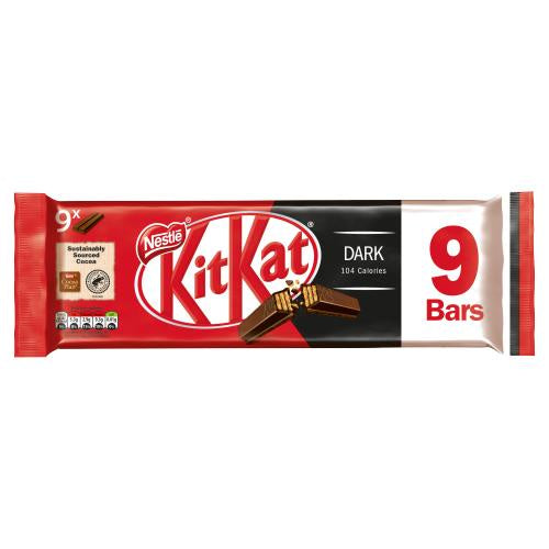 Kit Kat 9 Dark Bars 186.3g