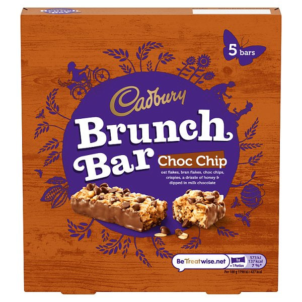 Cadbury Brunch Choc Chip 160g