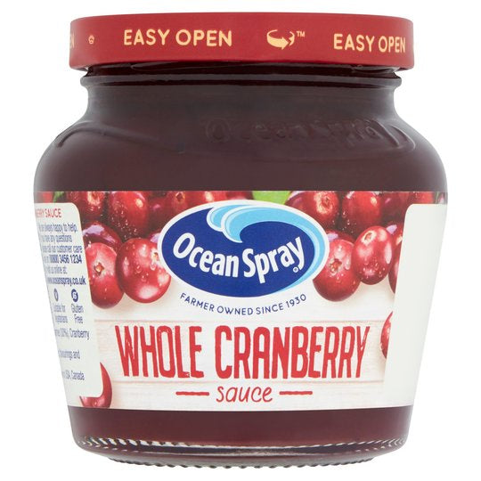 Ocean Spray Cranberry Wholeberry Sauce 250g