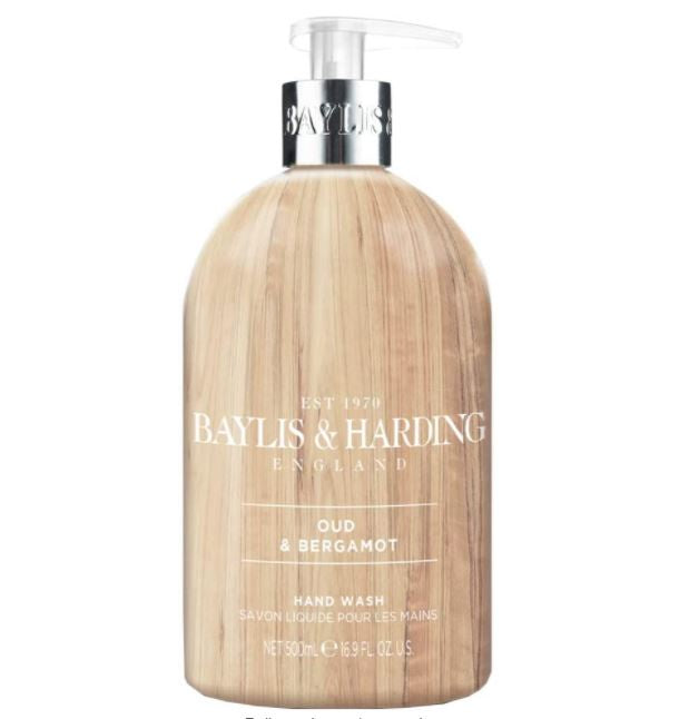 Baylis & Harding Elements Hand Wash Oud Wood & Bergamot 500ml