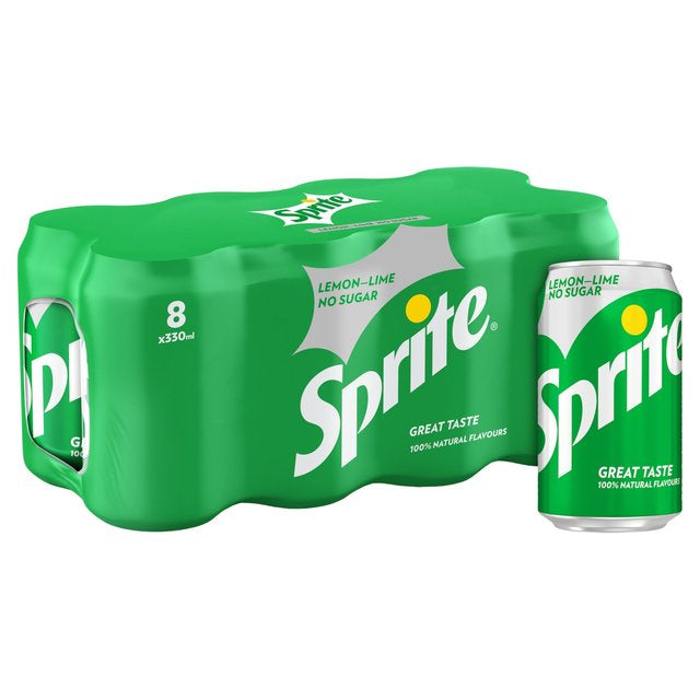 Sprite No Sugar 8 x 330ml