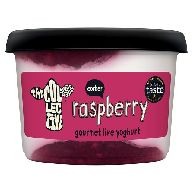 The Collective Raspberry Gourmet Live Yoghurt 450g