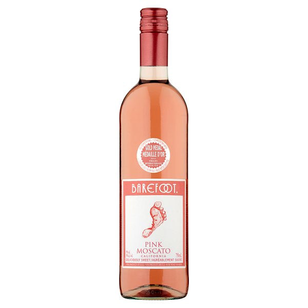 Barefoot Moscato Pink 75cl 9%