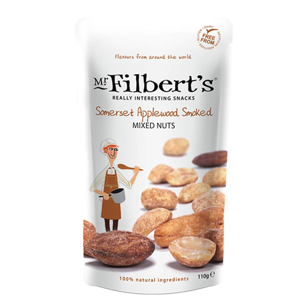 Mr Filberts Somerset Applewood Smoked Mixed Nuts 110g