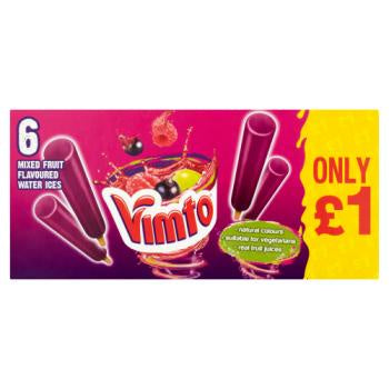 Vimto Mixed Fruit Flavour Ices 6x45ml