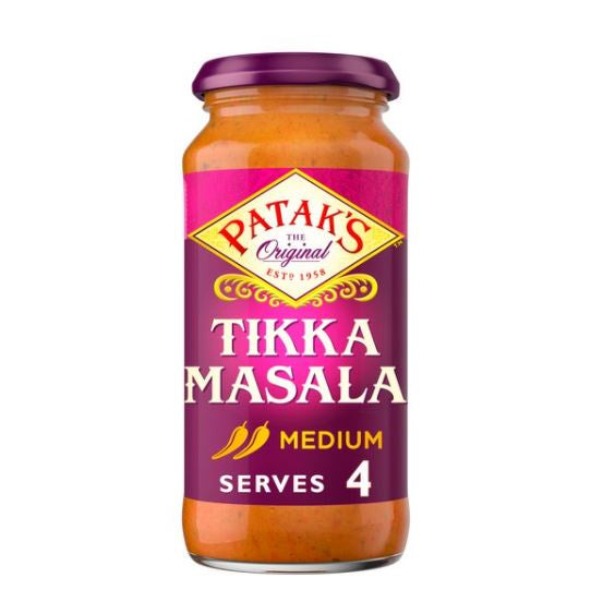 Pataks Tikka Masala Curry Sauce 450g