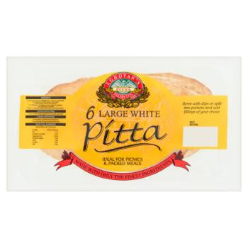 Eghoyan's Bakery Large White Pitta Bread 6pk