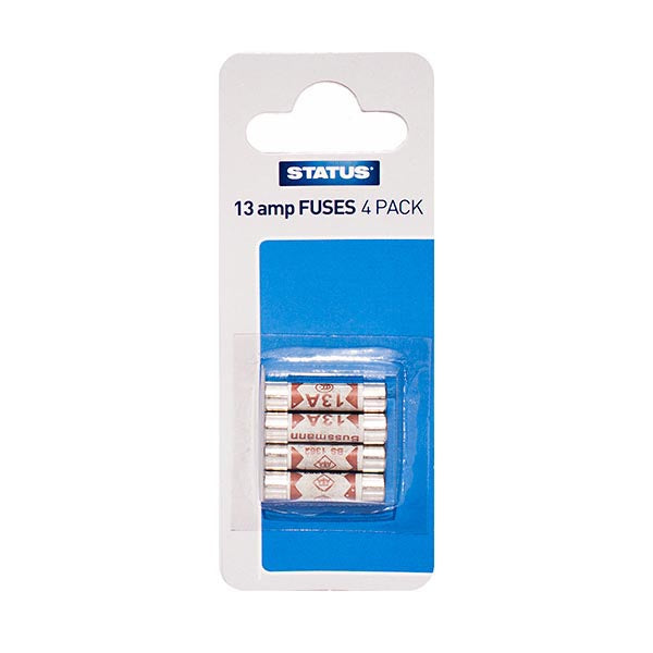 Status 13AMP Fuses 4pk