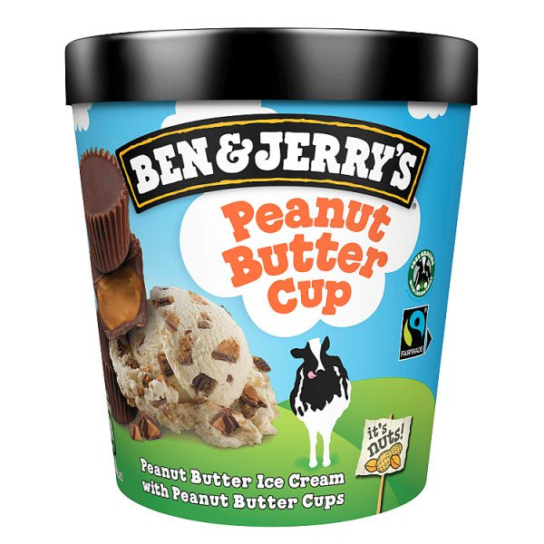 Ben & Jerrys Peanut Butter Cup 465ml